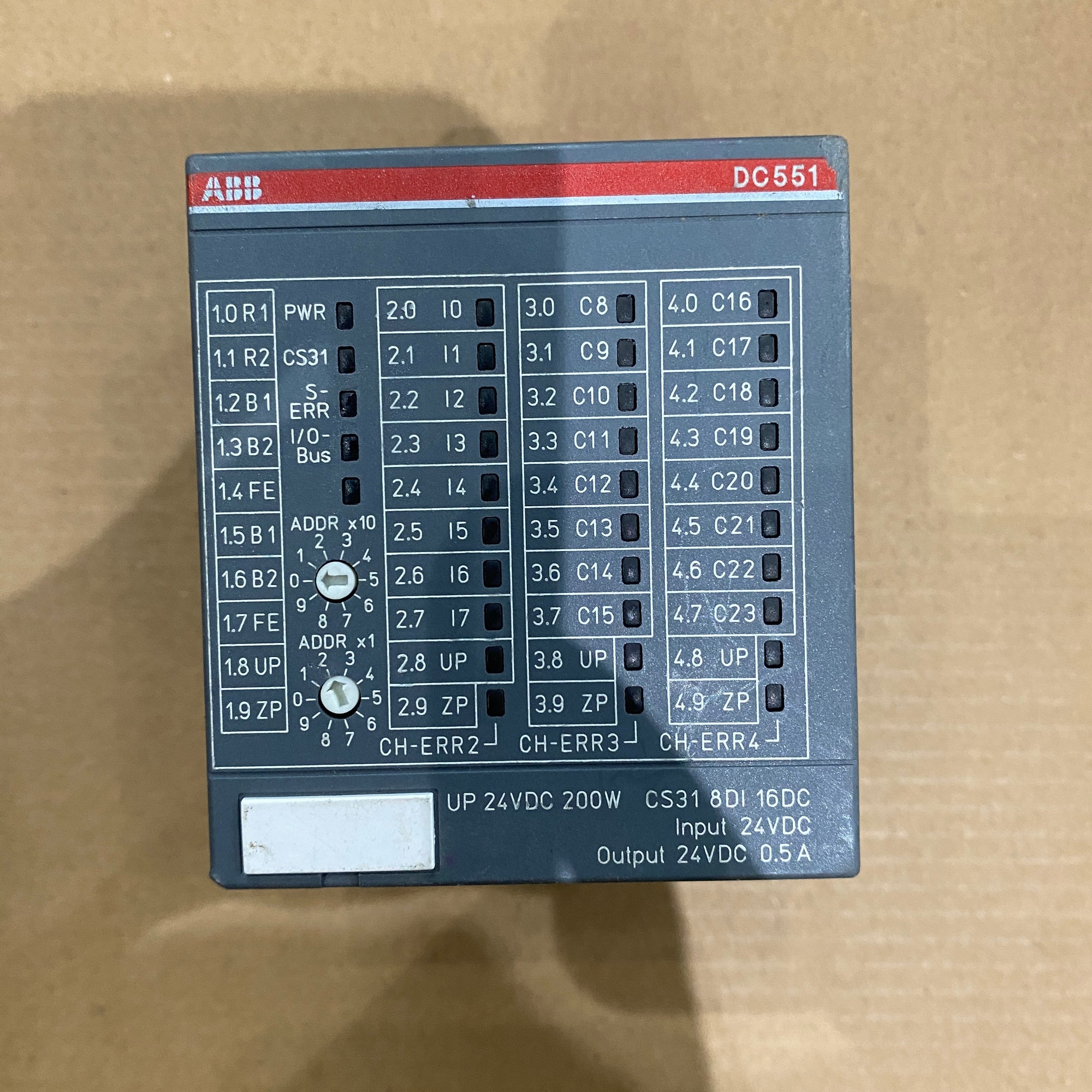 ABB DC551-CS31 1SAP220500R0001 模組