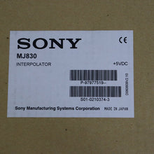 將圖片載入圖庫檢視器 SONY MJ830 Module