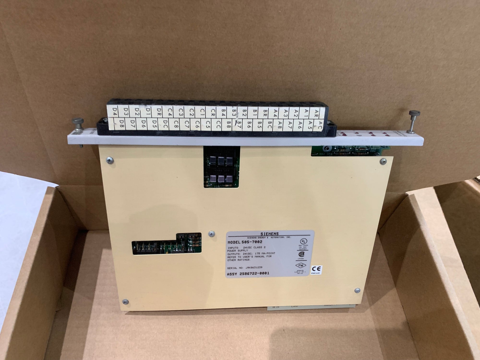 西門子505-7002高速模組