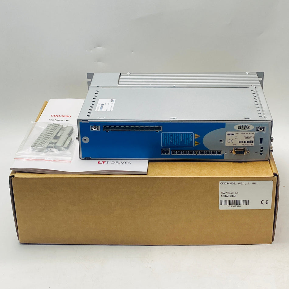 SERVAX CDD34.008,W2.1,BR SERVO DRIVE