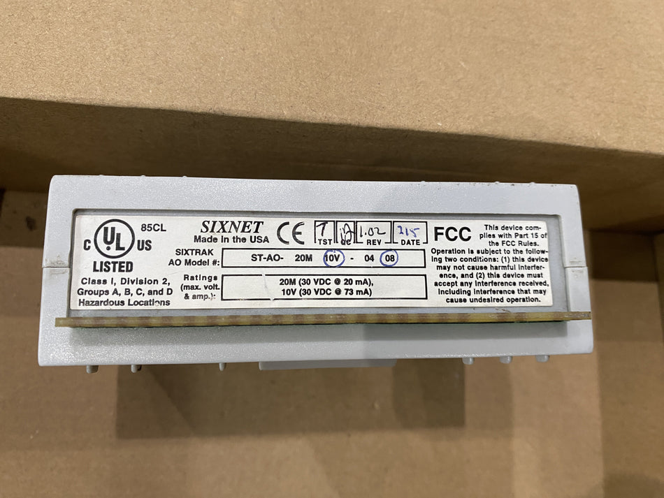 SIXTRAK ST-AO-10V-08 模組