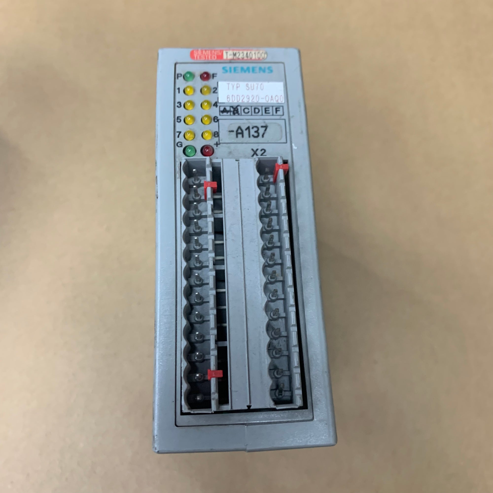 西門子 6DD2920-0AQ0 SU70 控制系統模組
