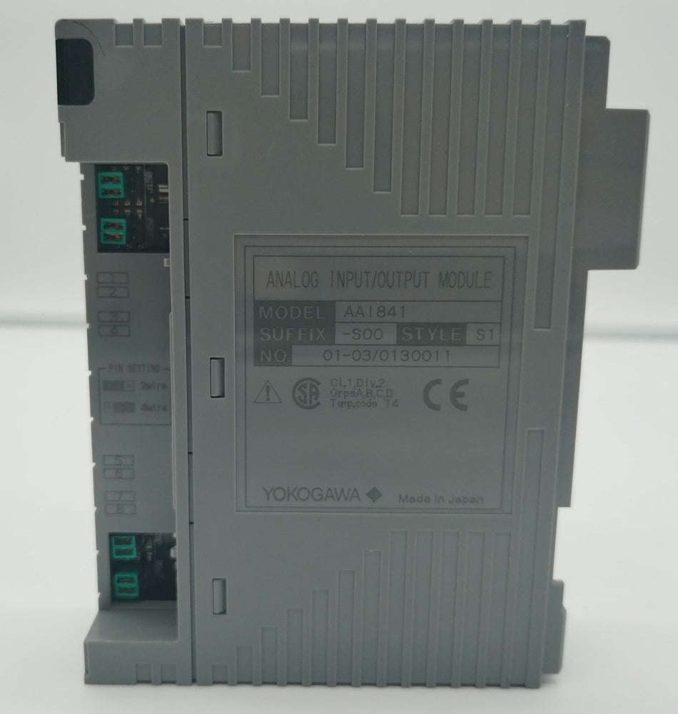 Yokogawa AAI841-S00 Analog Input/Output Module