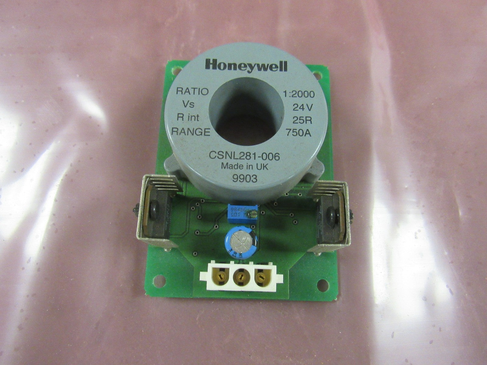 HONEYWELL CSNL281-006 CURRENT TRANSDUCER SENSOR TRANSFORMER