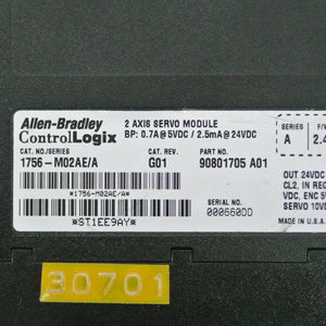 Allen Bradley 1756-M02AE/A 2 Axis Servo Module