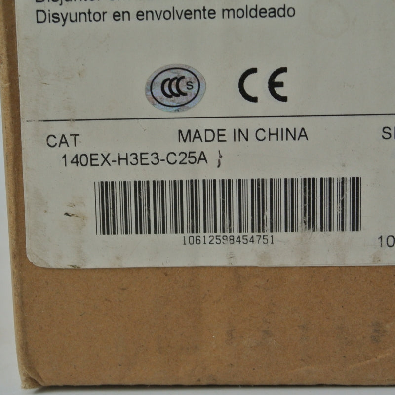 艾倫·布拉德利 140EX-H3E3-C25A 斷路器