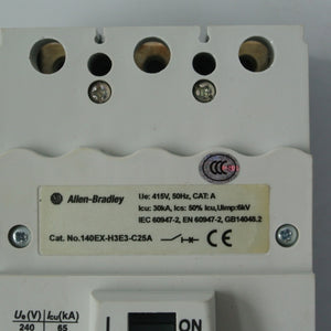 Allen Bradley  140EX-H3E3-C25A  Circuit breaker