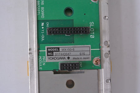 Yokogawa MX150-6 Backplane Base Plate Chassis Rack Module - Rockss Automation