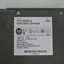 Load image into Gallery viewer, Allen Bradley 1771-DXPS A Copro Serial Expander Module