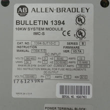 Load image into Gallery viewer, Allen Bradley 1394-SJT10-C Digital Servo Controller