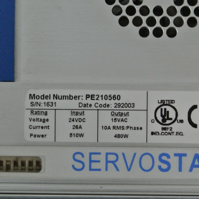 Kollmorgen PE210560伺服驅動器輸入24VDC 510W