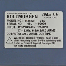 將圖片載入圖庫檢視器 Kollmorgen S20360-VTS Servo Driver INPUT
