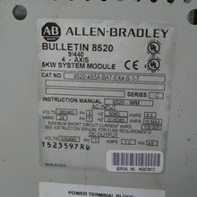Load image into Gallery viewer, Allen Bradley 8520-4S5A-BAT-EX4-S-1-7 Bulletin 8520 Servo Controller
