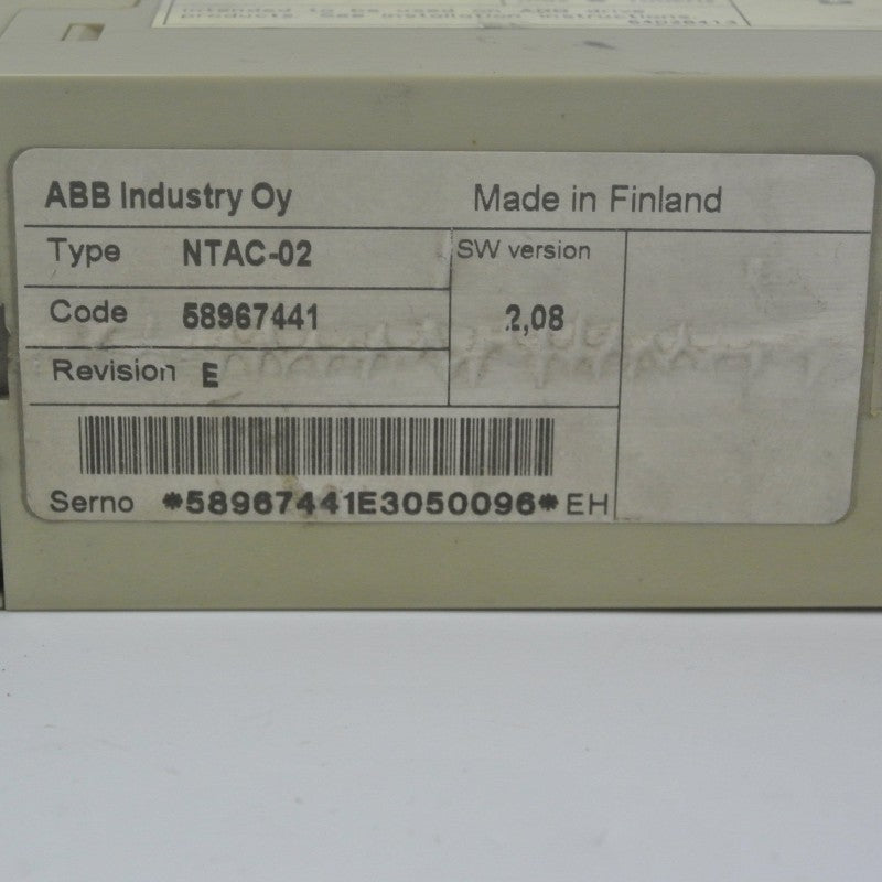 ABB NTAC-02 Inverter Communication Adapter  PPCS BRANCHING UNIT 4 CH 64011821D - Rockss Automation