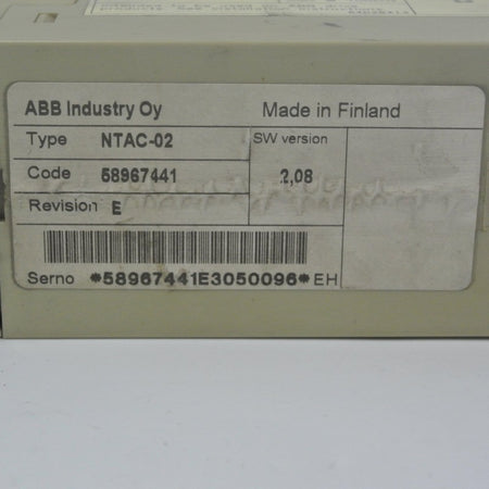 ABB NTAC-02 Inverter Communication Adapter  PPCS BRANCHING UNIT 4 CH 64011821D - Rockss Automation