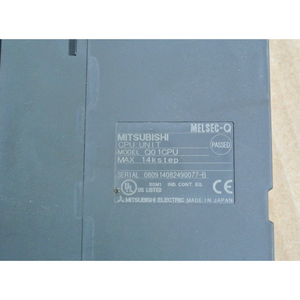 Mitsubishi Q01CPU PLC CPU Unit 0809 14082490077-B