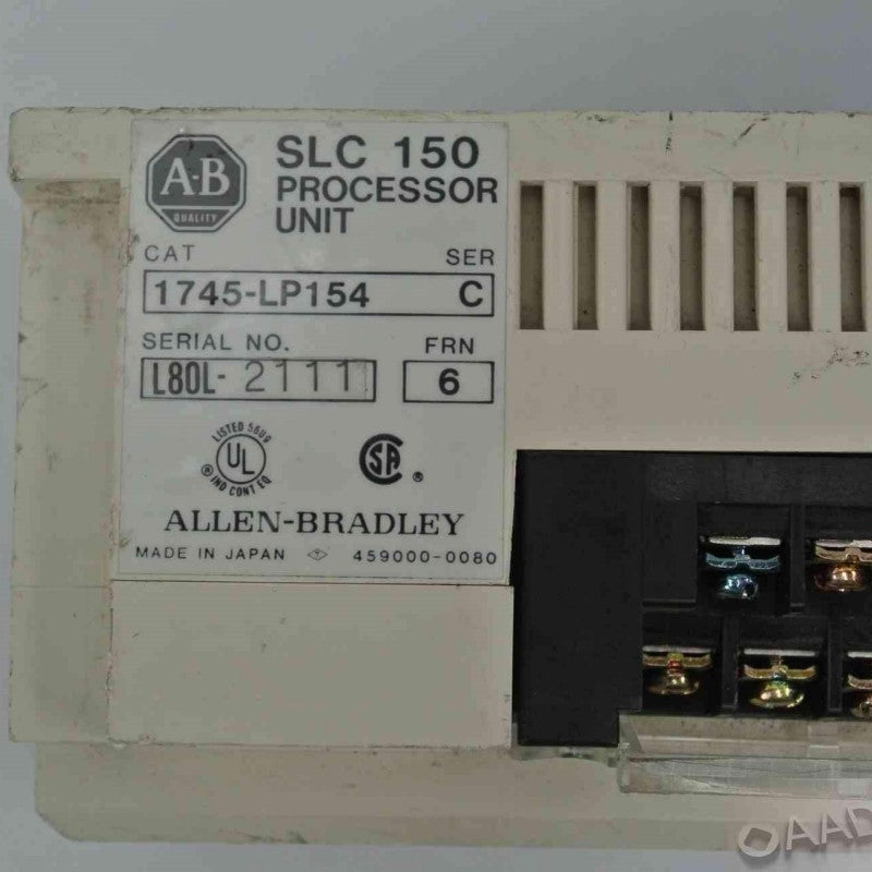 Allen Bradley 1745-LP154 SLC 150 處理器單元