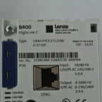 Lenze E84AVHCE3712SX0 變頻器驅動器輸入 230/240V 370W