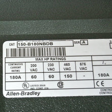 將圖片載入圖庫檢視器 Allen Bradley 150-B180NBDB Smart Motor Controller