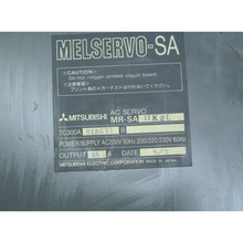 Load image into Gallery viewer, Mitsubishi MR-SA11K2L AC Servo Drive Input 200/220/230VAC