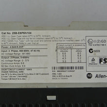 Load image into Gallery viewer, Allen Bradley 25B-E6P6N104 Inverter 5kW Input 460-600v