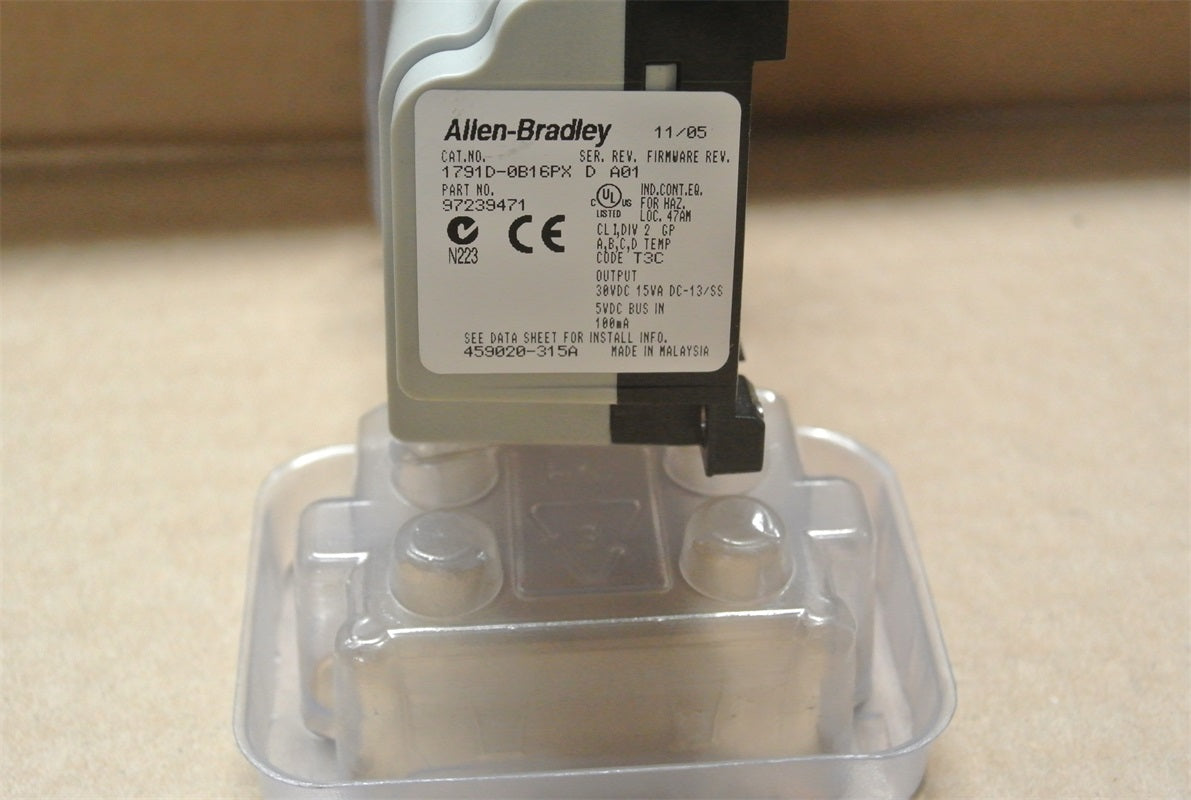 艾倫·布拉德利 1791D-0B16PX PLC 模組