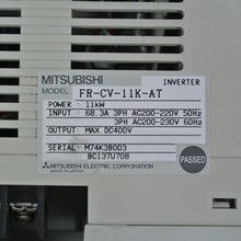Load image into Gallery viewer, Mitsubishi FR-CV-11K-AT Inverter 11kW Input 200-230V