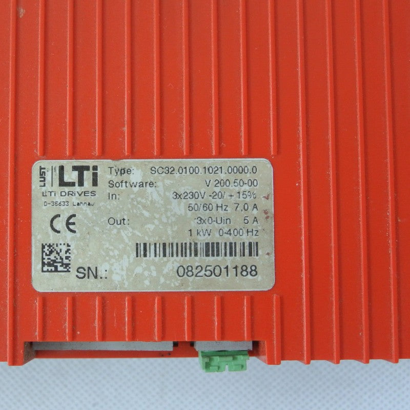 Lust SC32.0100.1021.0000.0 伺服驅動器輸入 3x230V