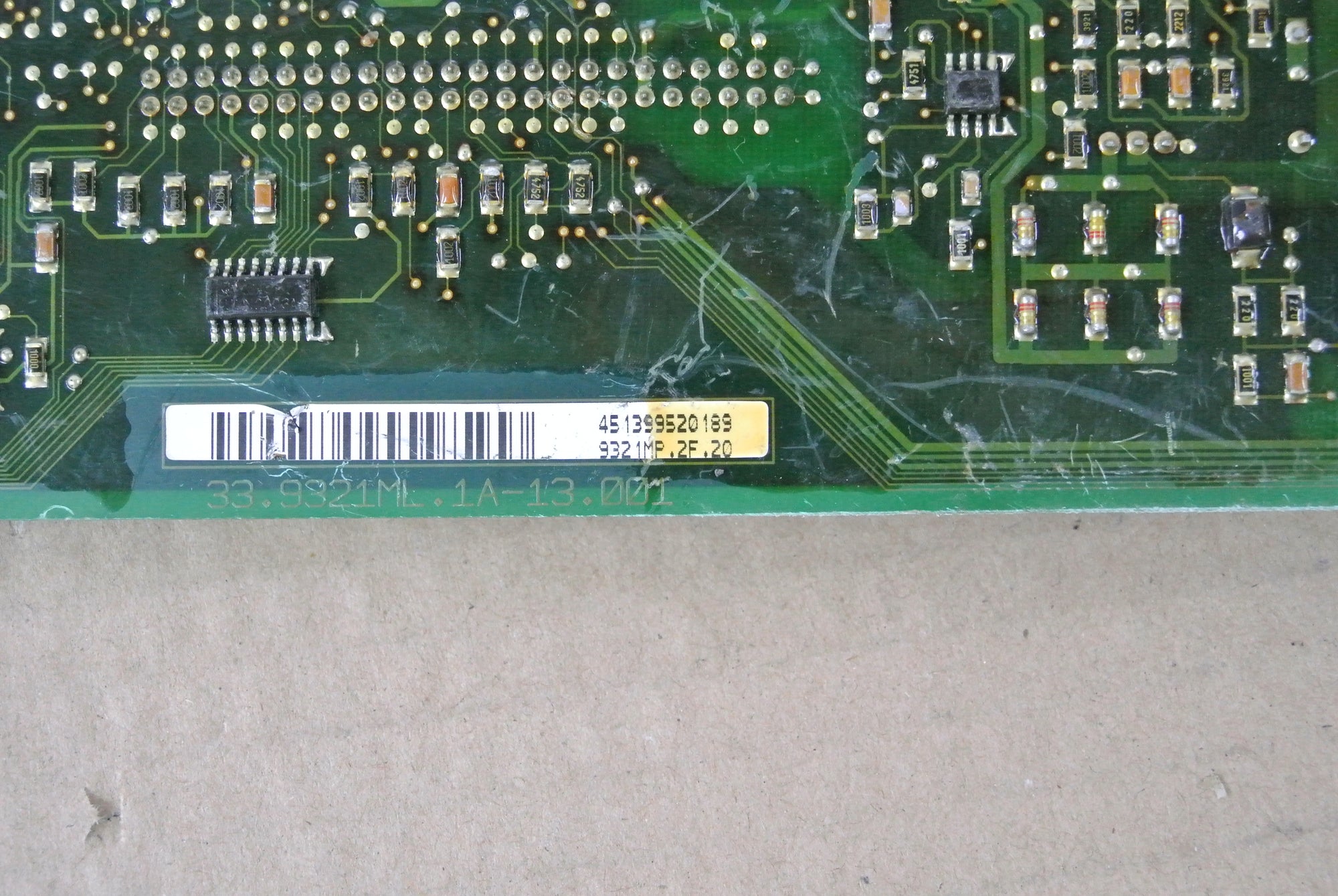 Lenze 33.9321ML.1A-13.001 9321MP.2F.20 motherboard