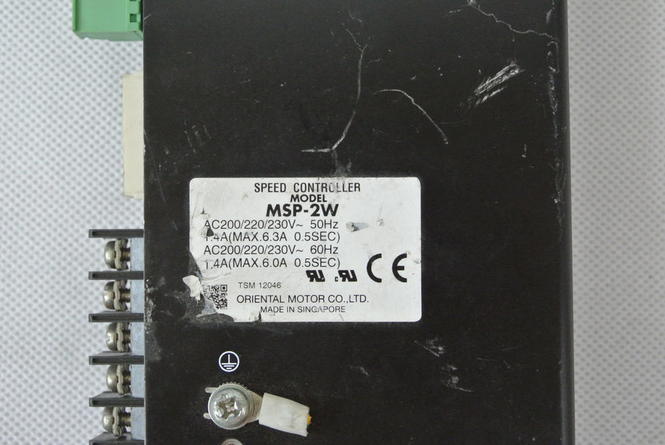 Oriental Motor MSP-2W SPEED CONTROLLER