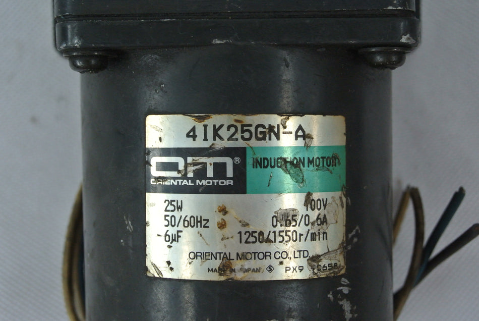 Oriental Motor INDUCTION MOTOR 4IK25GN-A