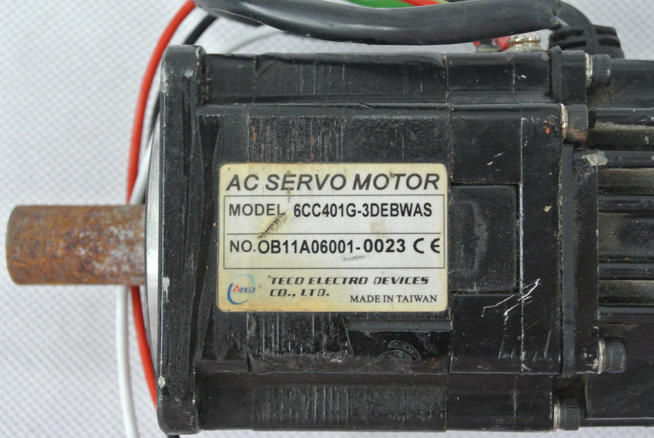 東元6CC401G-3DEBWAS交流伺服電機