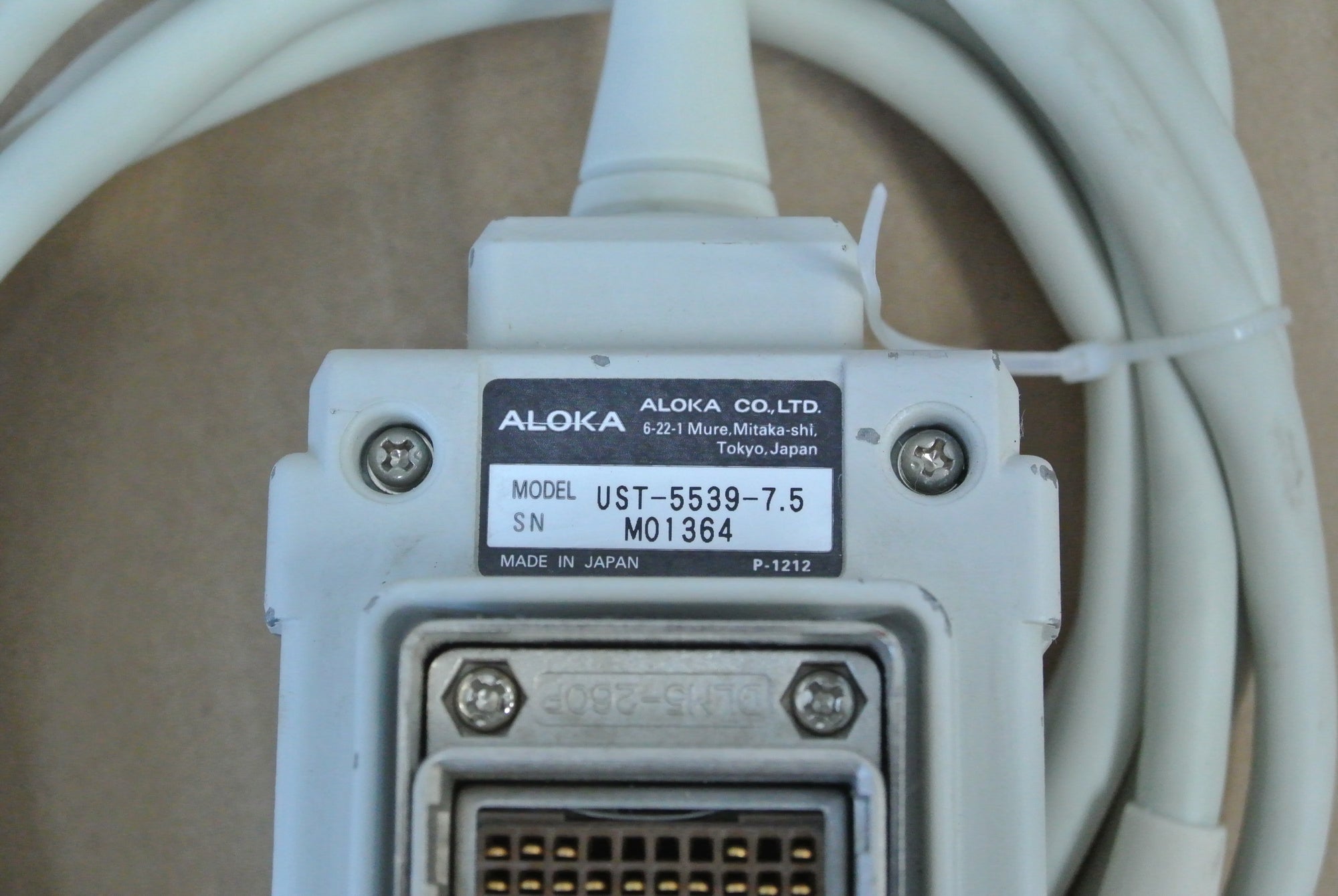 ALOKA UST-5539-7.5超音波探頭