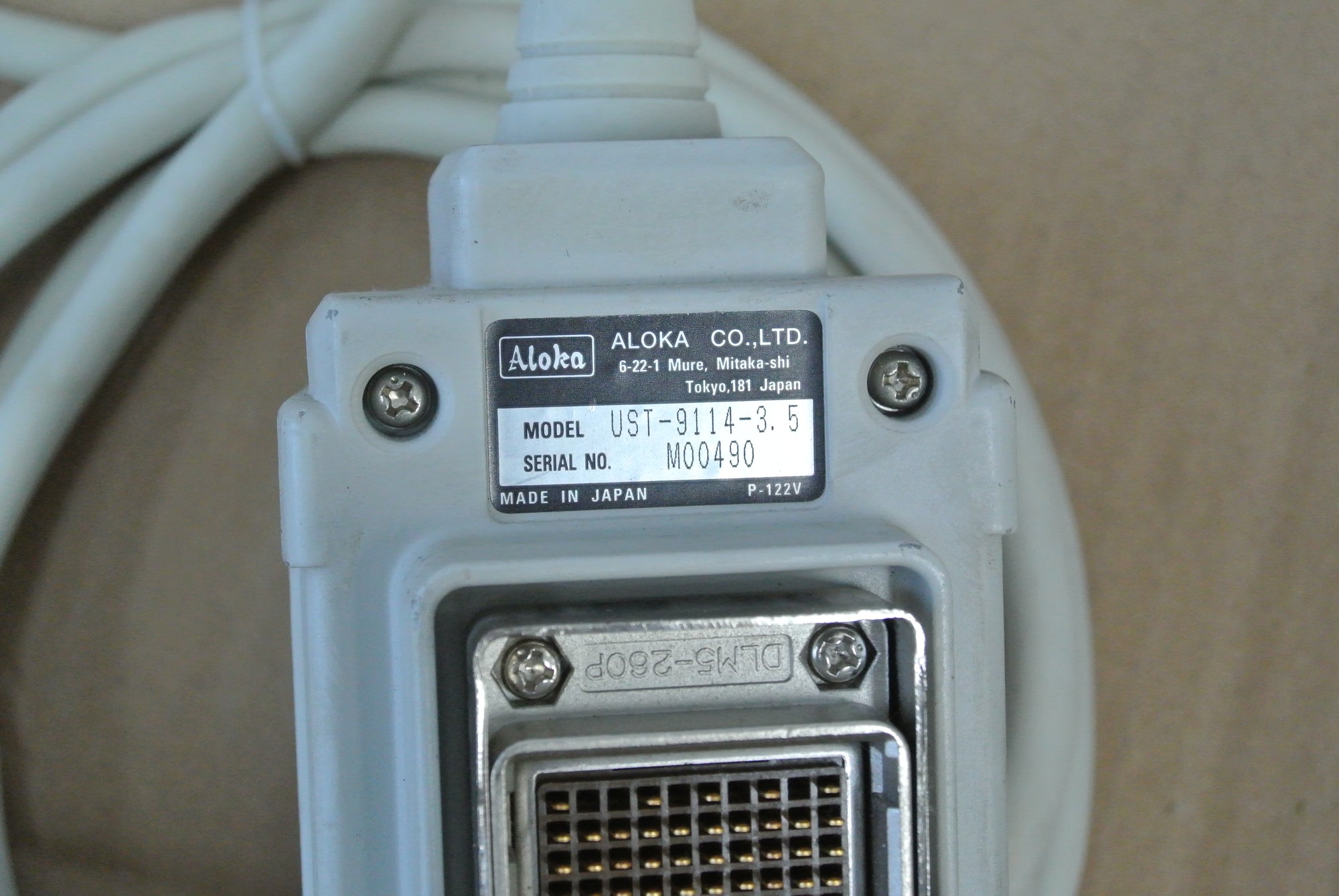 ALOKA UST-9114-3.5超音波探頭