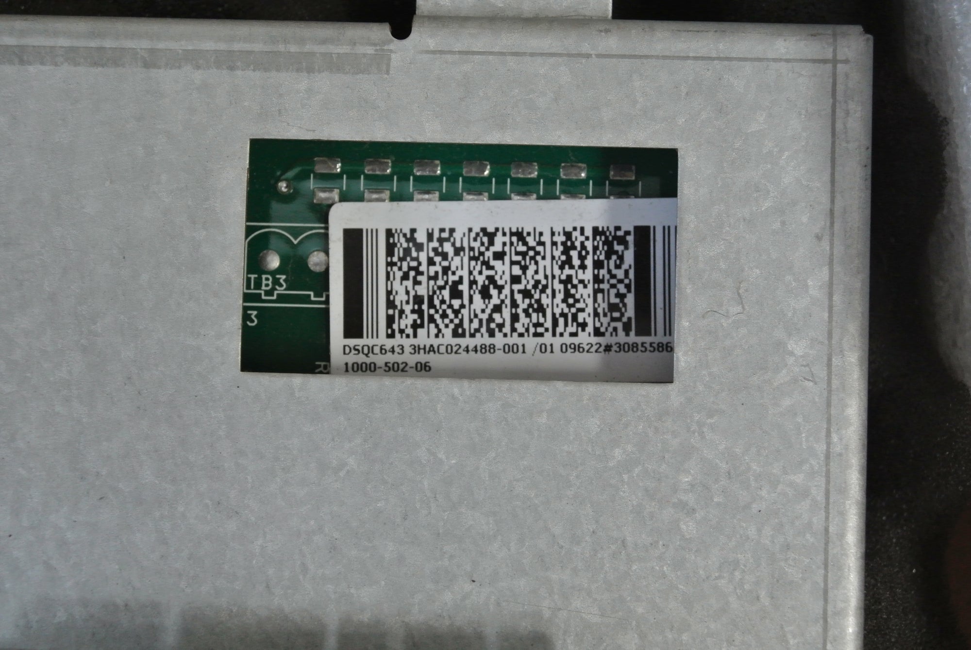 ABB DSQC643 3HAC024488-001/01 控制模組