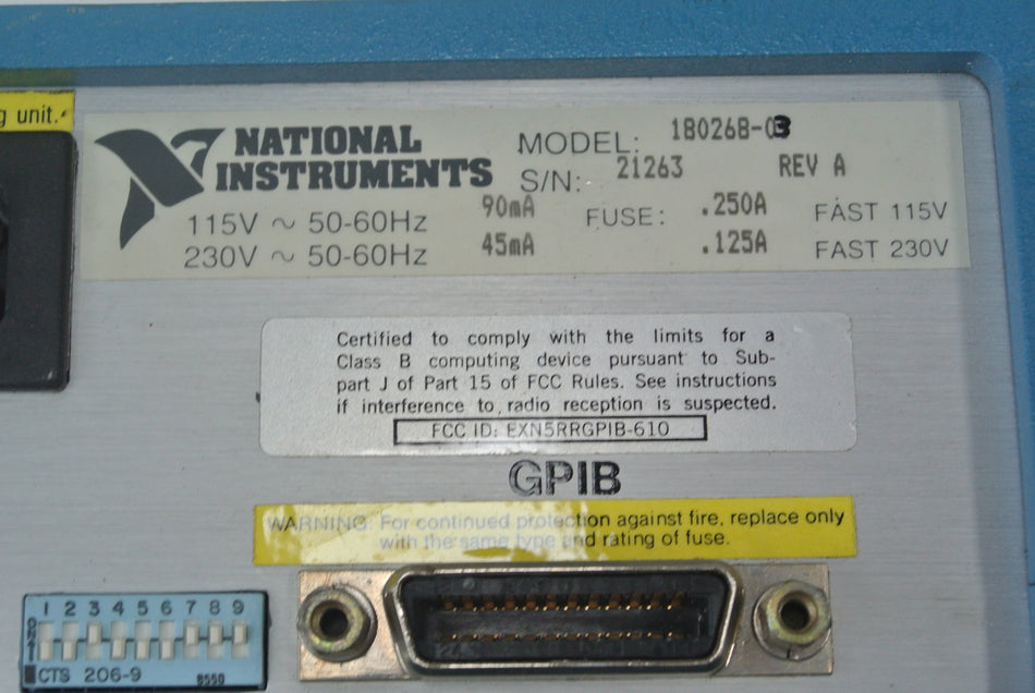 NATIONAL INSTRUMENTS 1B026B-03 GPIB-MAC