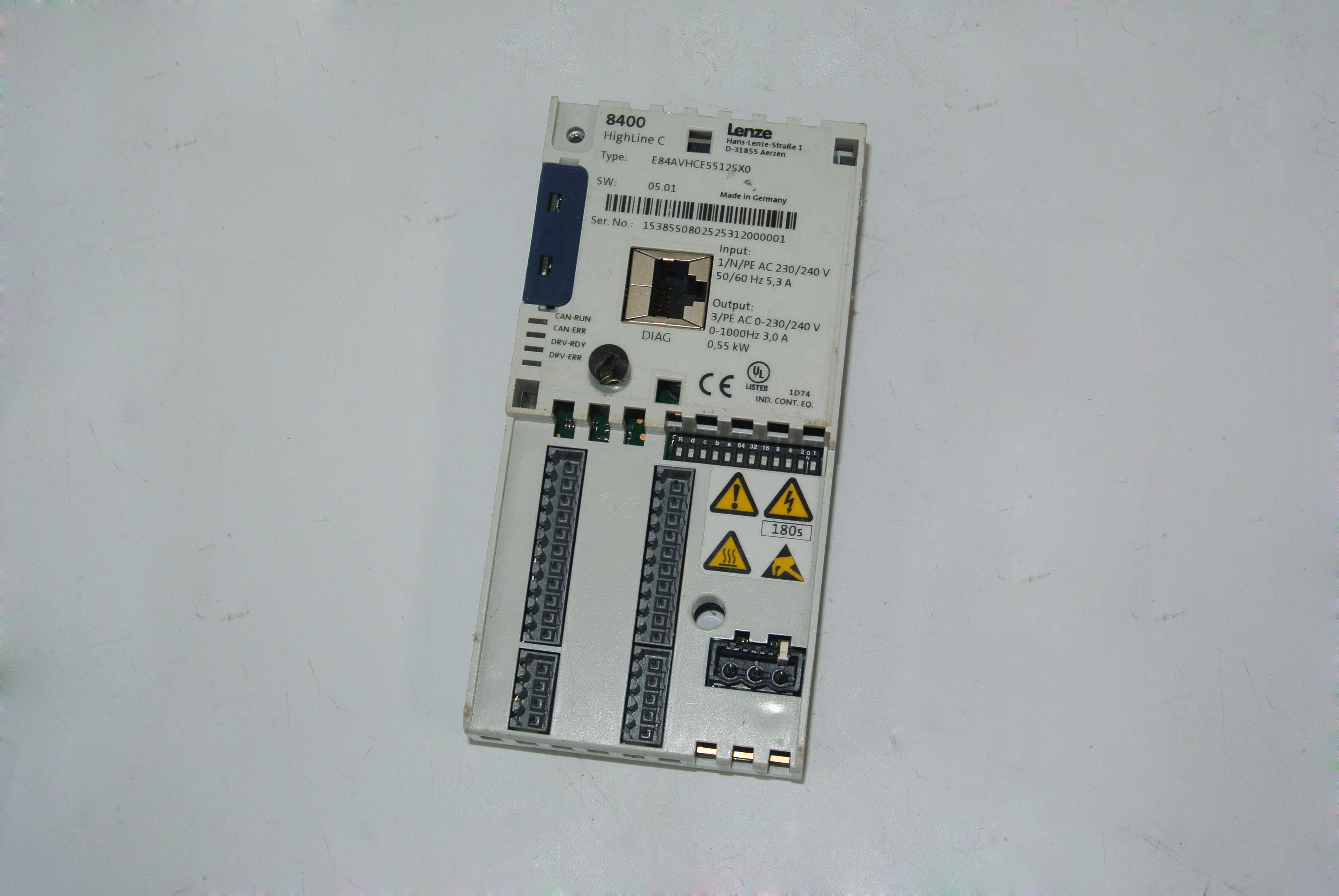 Lenze E84ABCHC0000SN0 Control Unit