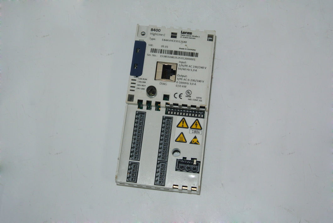 Lenze E84ABCHC0000SN0 Control Unit