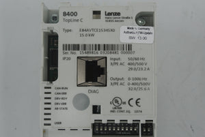 Lenze E84ABCTC0000SN0 8400 Control Unit