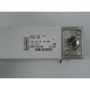 Burkert 8719 4.0 flow controller