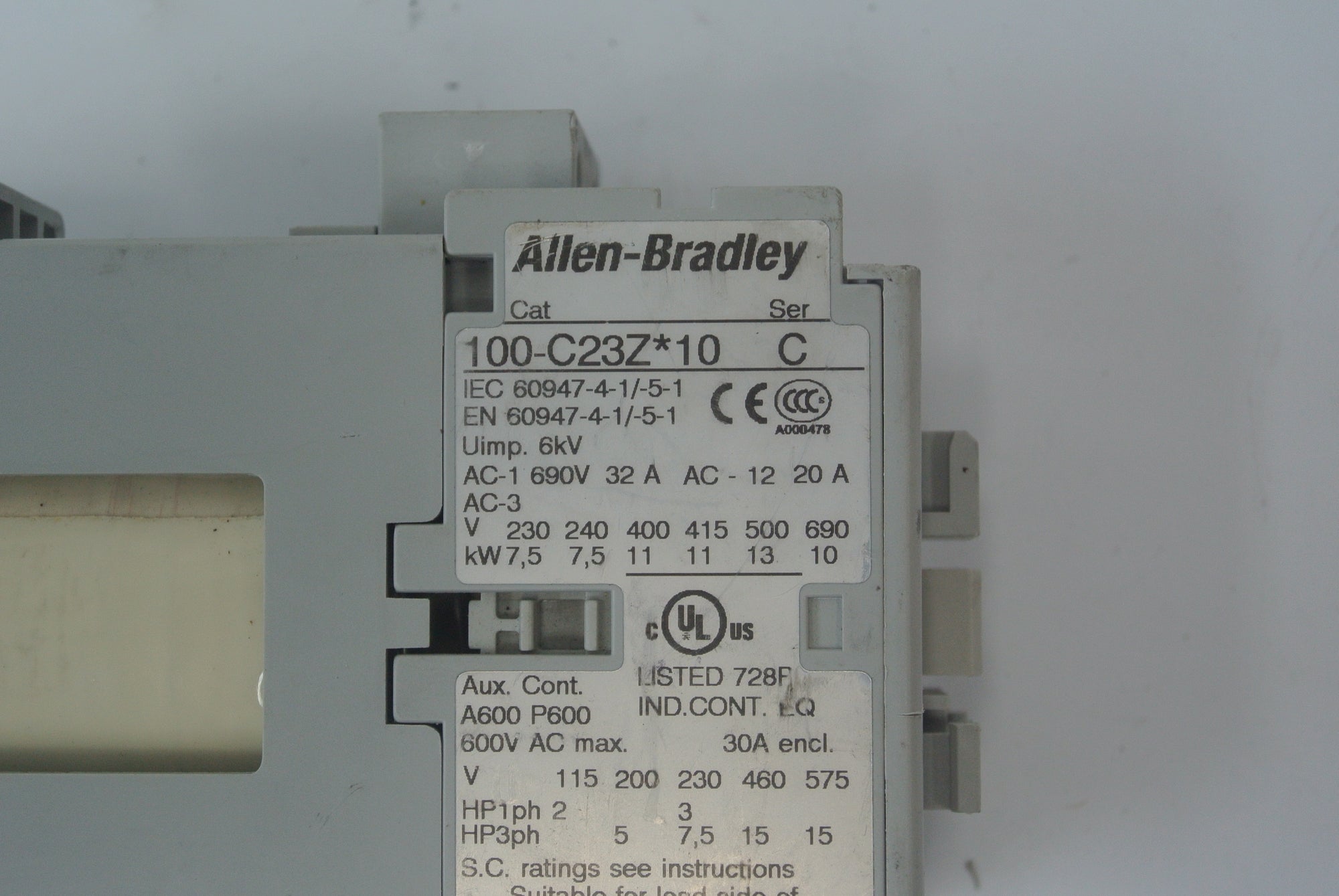 ALLEN BRADLEY 100-C23Z*10 接觸器