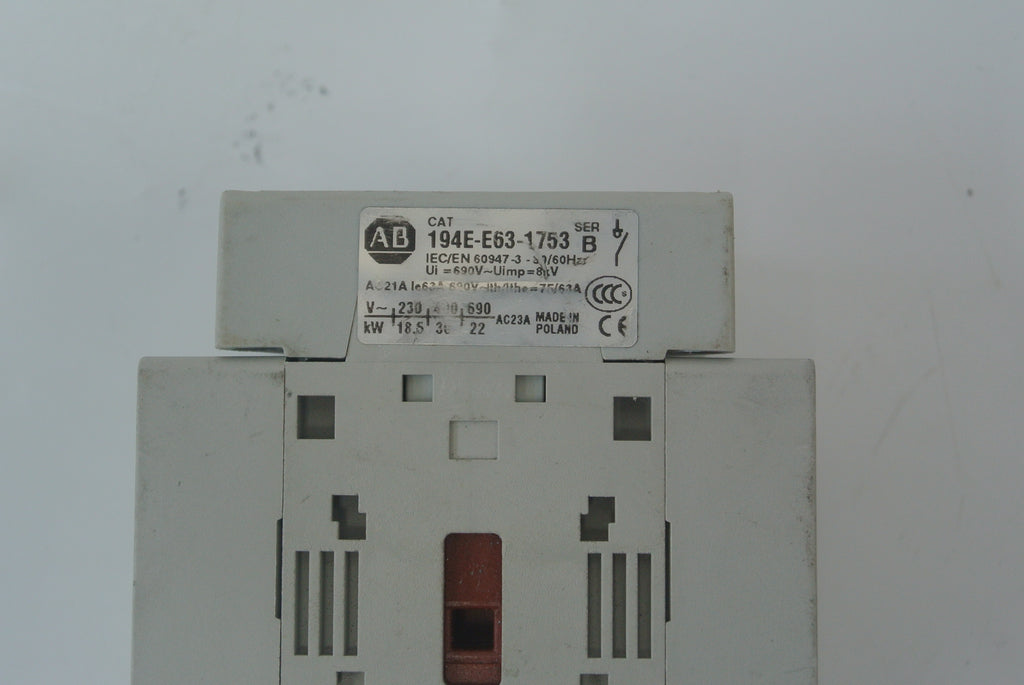 Allen-Bradley 194E-E63-1753 斷路開關