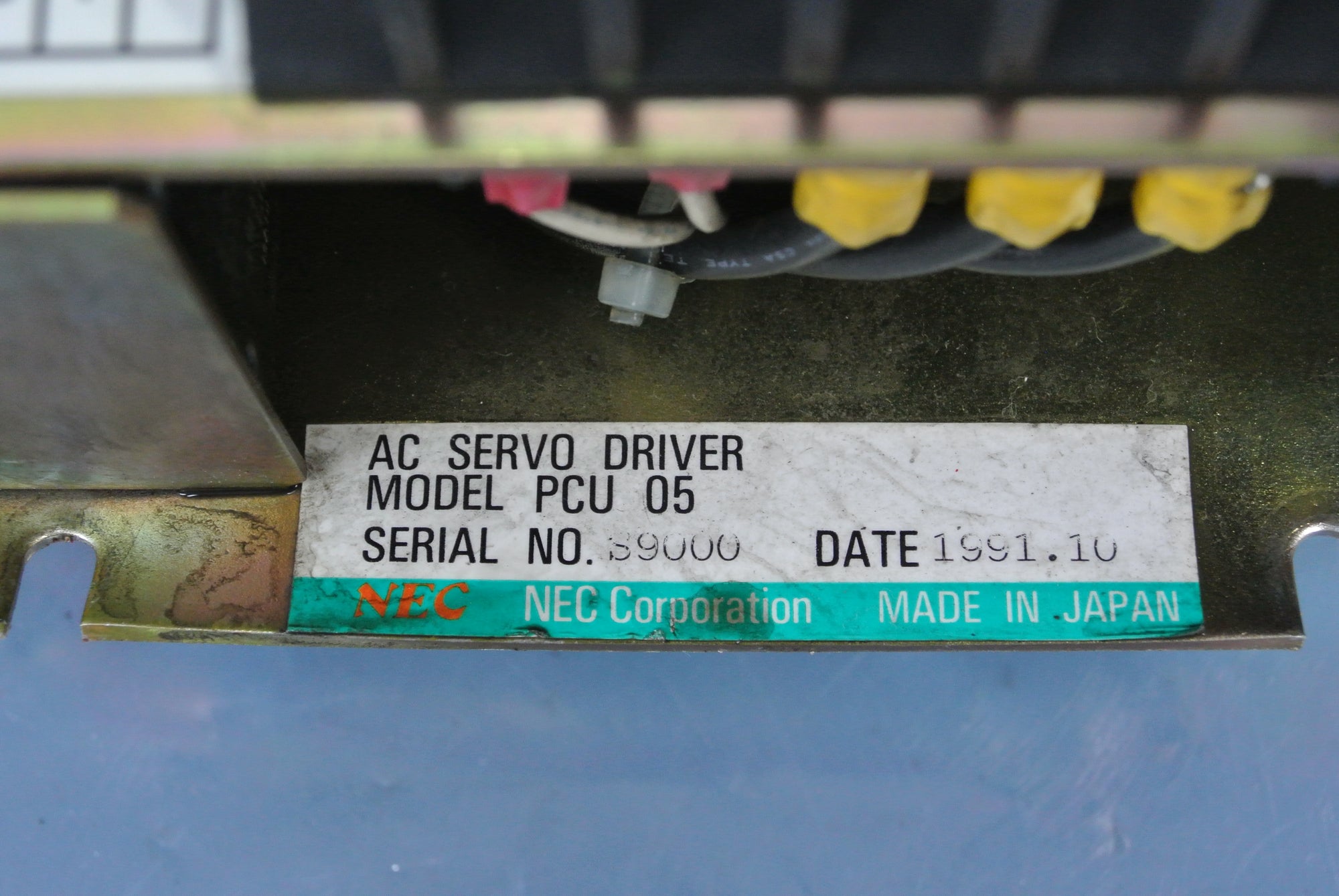 NEC Corporation PCU05 AC Servo Driver Module