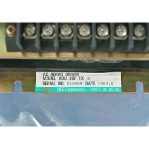 NEC ADU20F1XE Numerical control system Drive