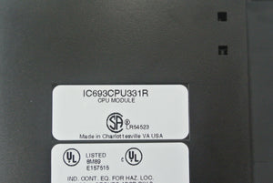 GE FANUC IC693CPU331R CPU MODULE