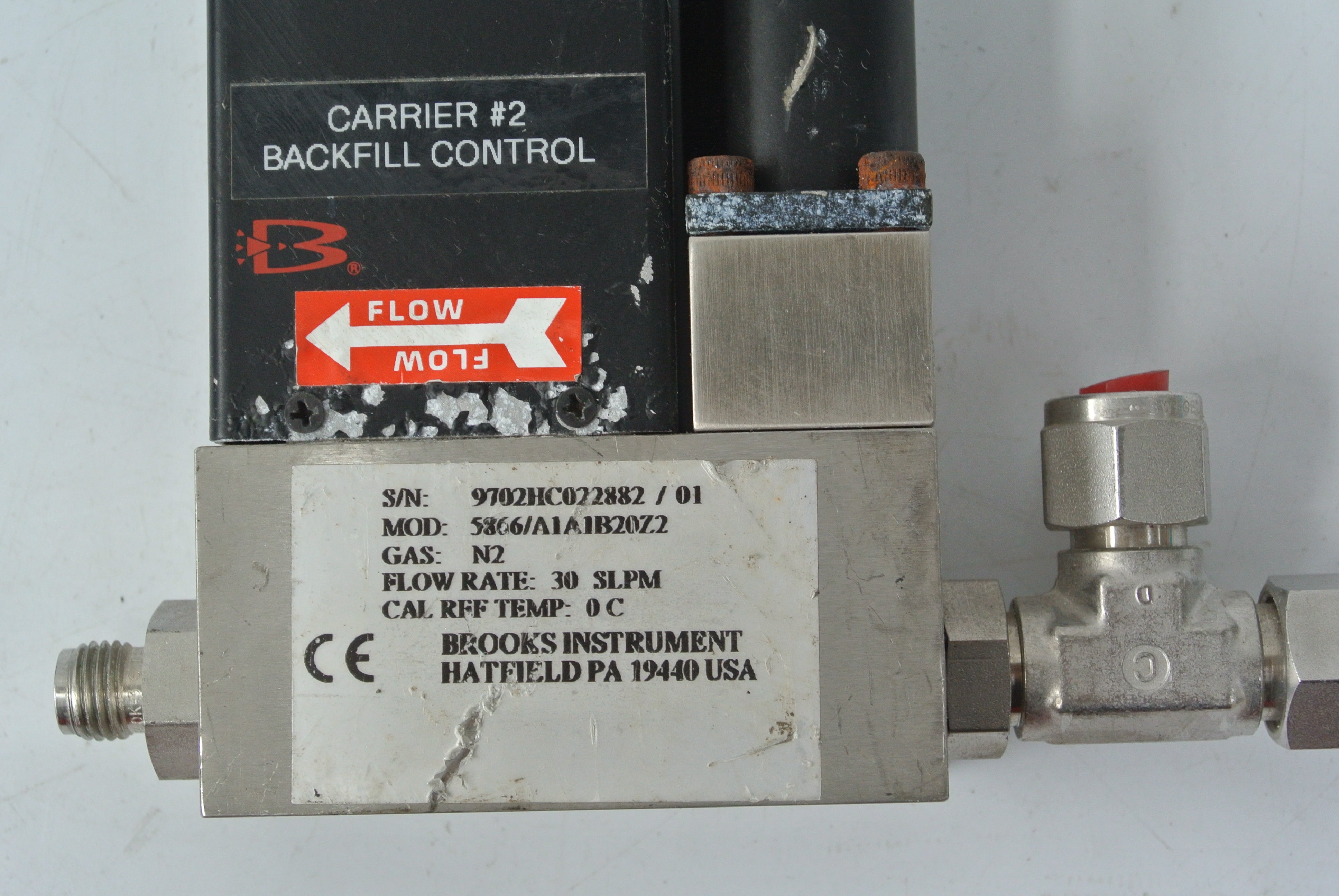 BROOKS MFC PRESSURE CONTROLLER 5866/A1A1B20Z2 - Rockss Automation