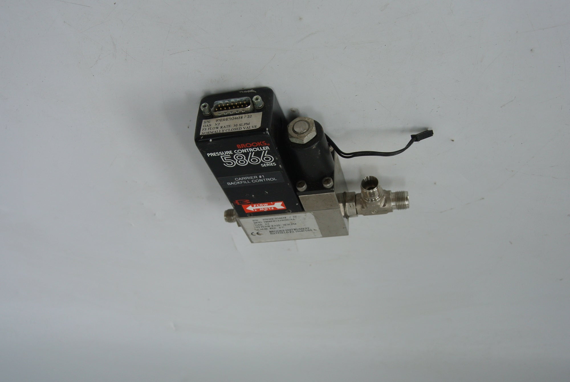 BROOKS 9703HC024638/22 PRESSURE CONTROLLER 5866EB1A1B2SUAA