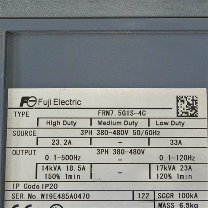 富士FRN7.5G1S-4C變頻器