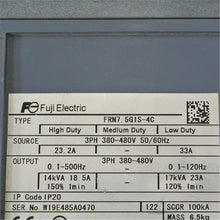 將圖片載入圖庫檢視器 FUJI FRN7.5G1S-4C Inverter