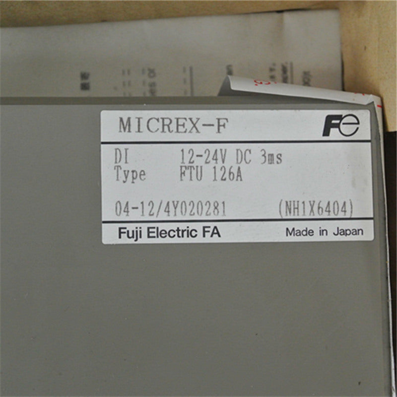 富士 FTU126A NH1X6404 PLC 模組 DI 12-24V DC